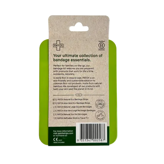Eco-Friendly Travel Bandage Kit – 29 Pieces