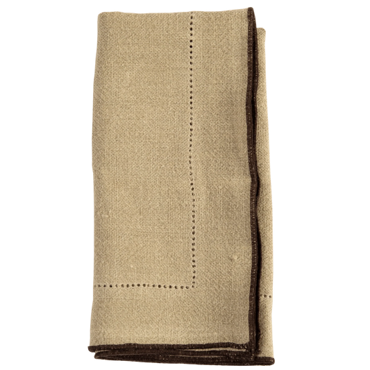 Jardin Handmade Linen Napkins, Set of 4 (3 Colors)