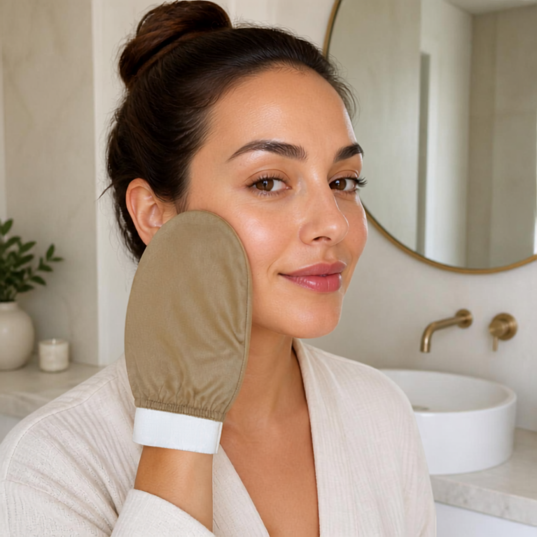 Silk Exfoliating Bath Gloves