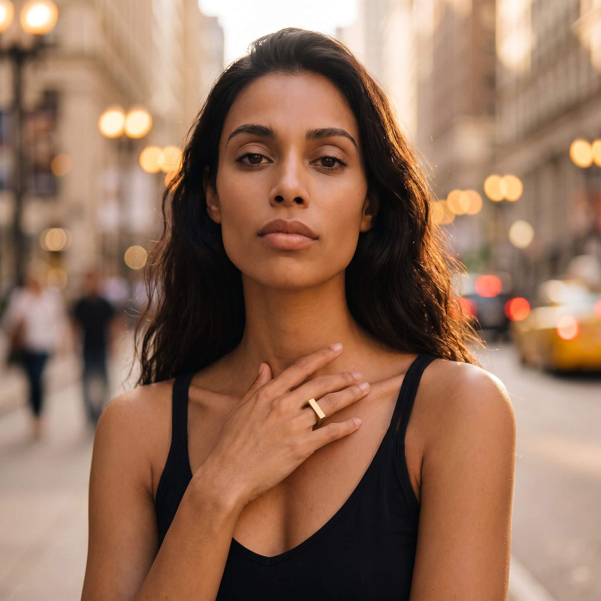 Square Stackable Ring | Pira