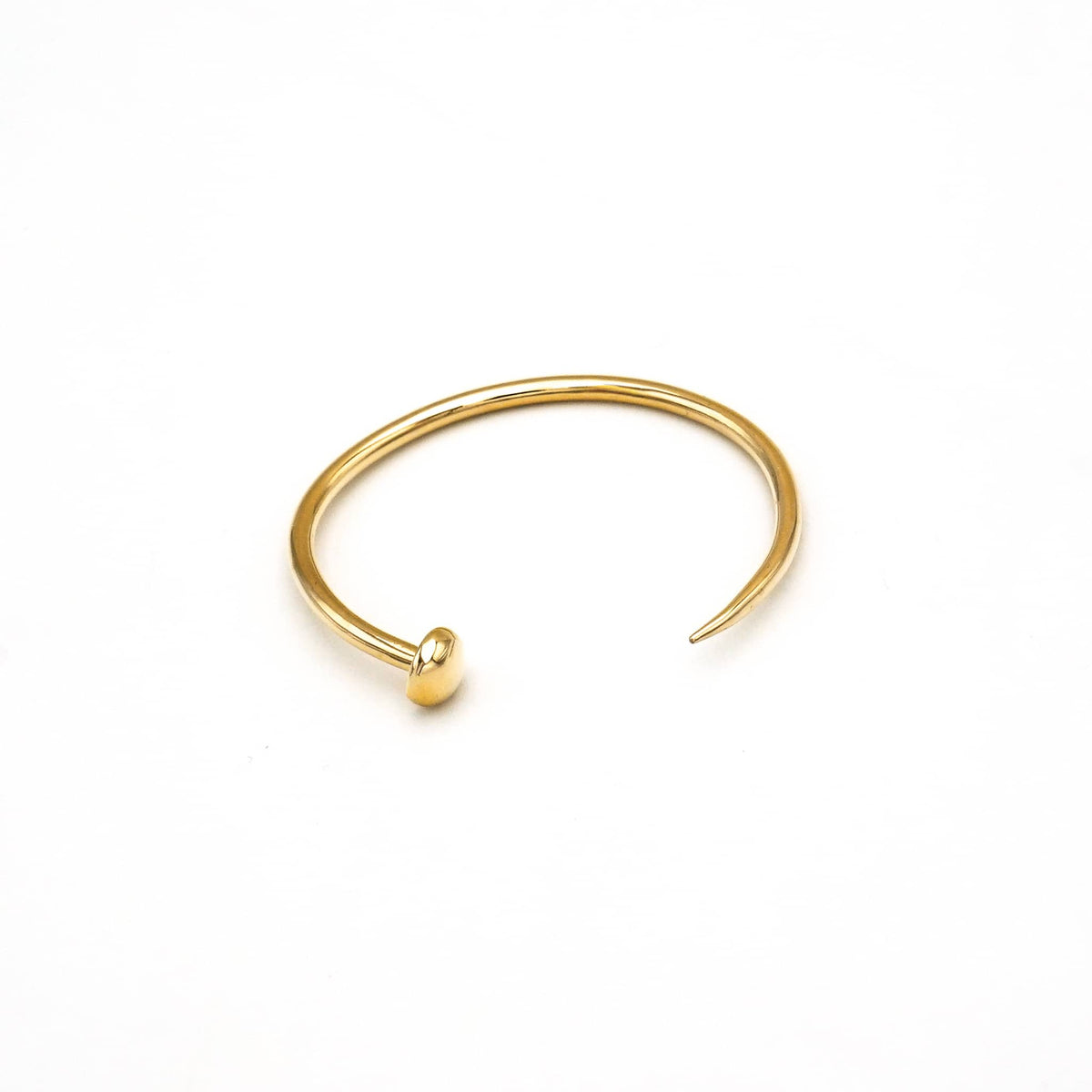 Bent Nail Brass Cuff Bracelet | Doa