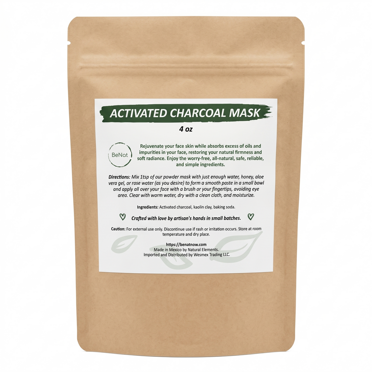 Activated Charcoal Mask