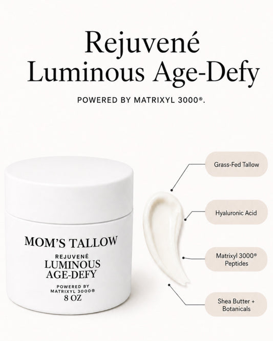 Rejuvené Age-Defy Tallow Face & Neck Cream with Matrixyl 3000 (+ Free Firming Serum)