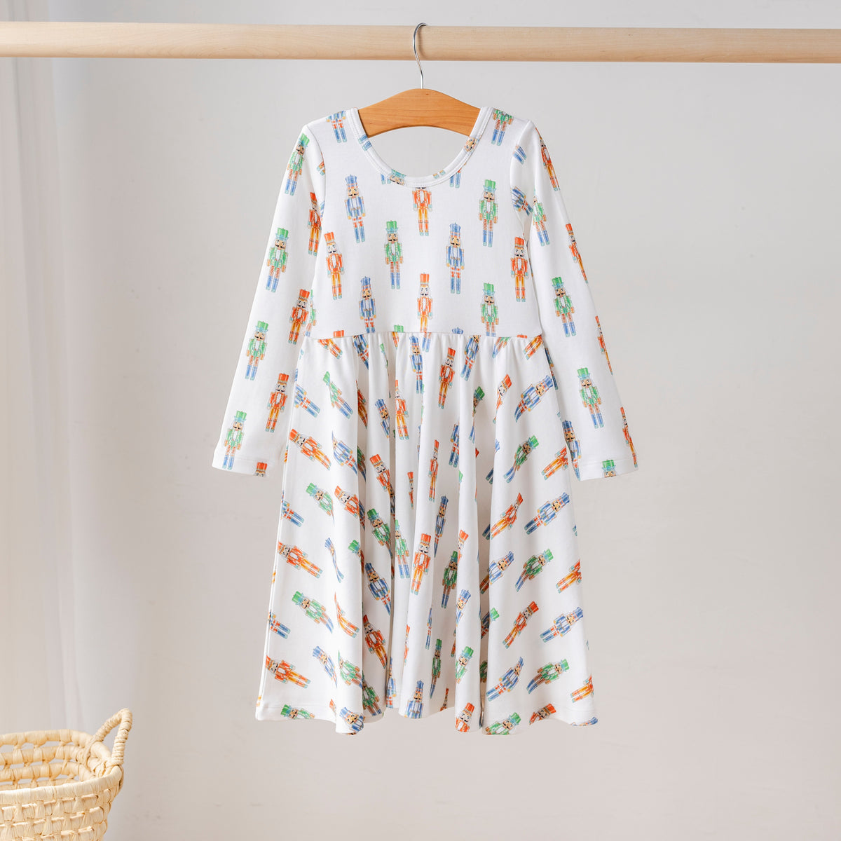 Nutty or Nice Organic Cotton Dress for Kids