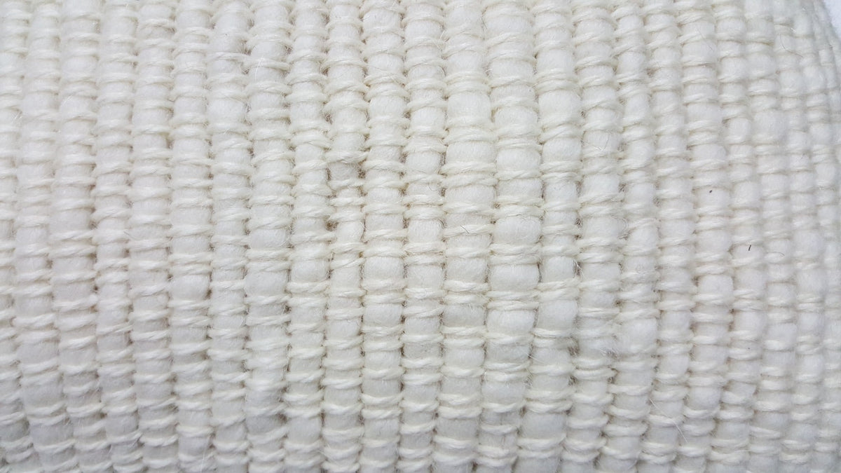Penachos Fringed Wool Pillow