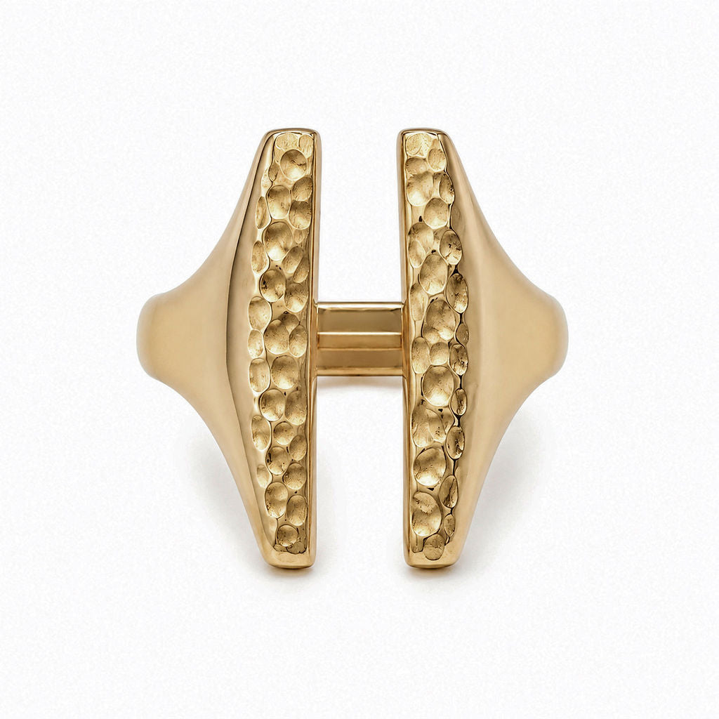 Double Bar Adjustable Ring | Sema