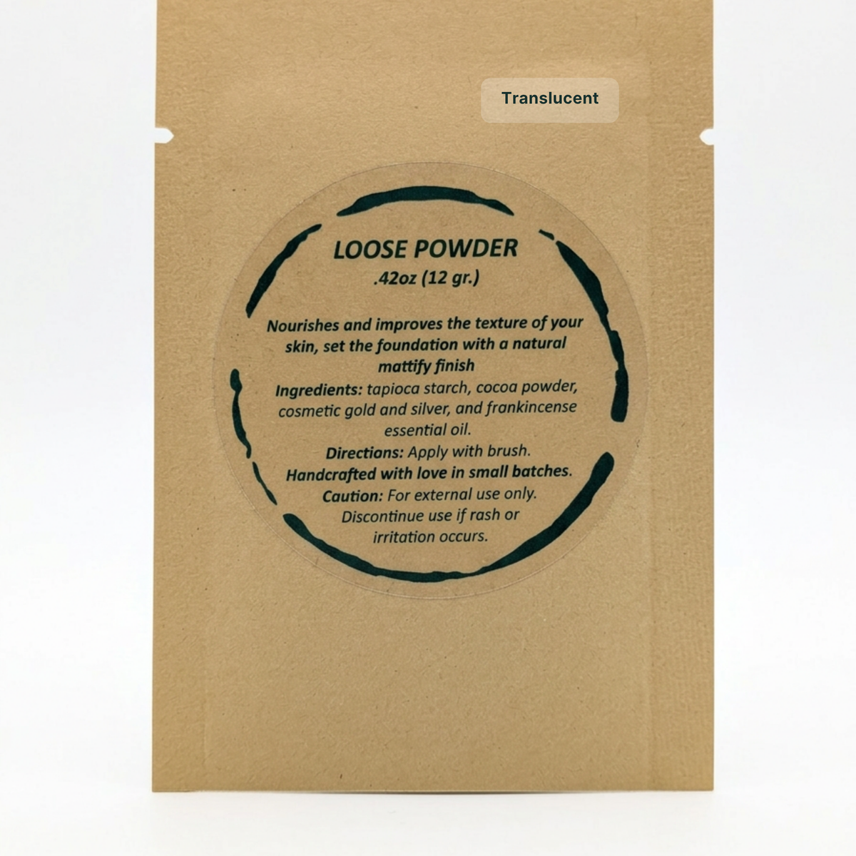 Translucent Loose Powder -Foundation Setting Powder