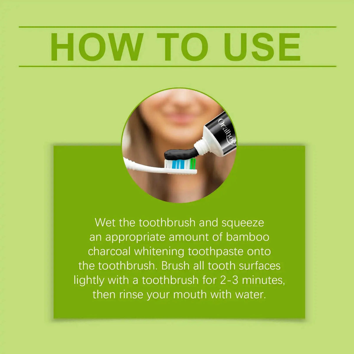 Bamboo Charcoal Toothpaste for Fresh Breath and Whiter Teeth Eco My Home Natural Toothbrush ecomyhome.store United States