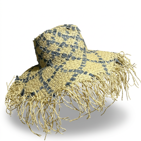Free Spirit Woven Straw Sun Hat