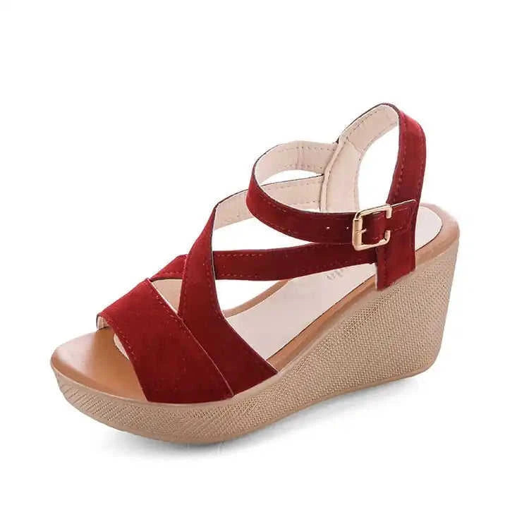 Comfort Meets Boho Style with Salty Season Boho Wedge Sandals Eco My Home Shoes Salty Season LLC ecomyhome.store United States