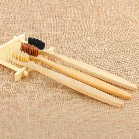 Eco-Friendly Bamboo Charcoal Toothbrush Eco My Home Natural Toothbrush ecomyhome.store United States