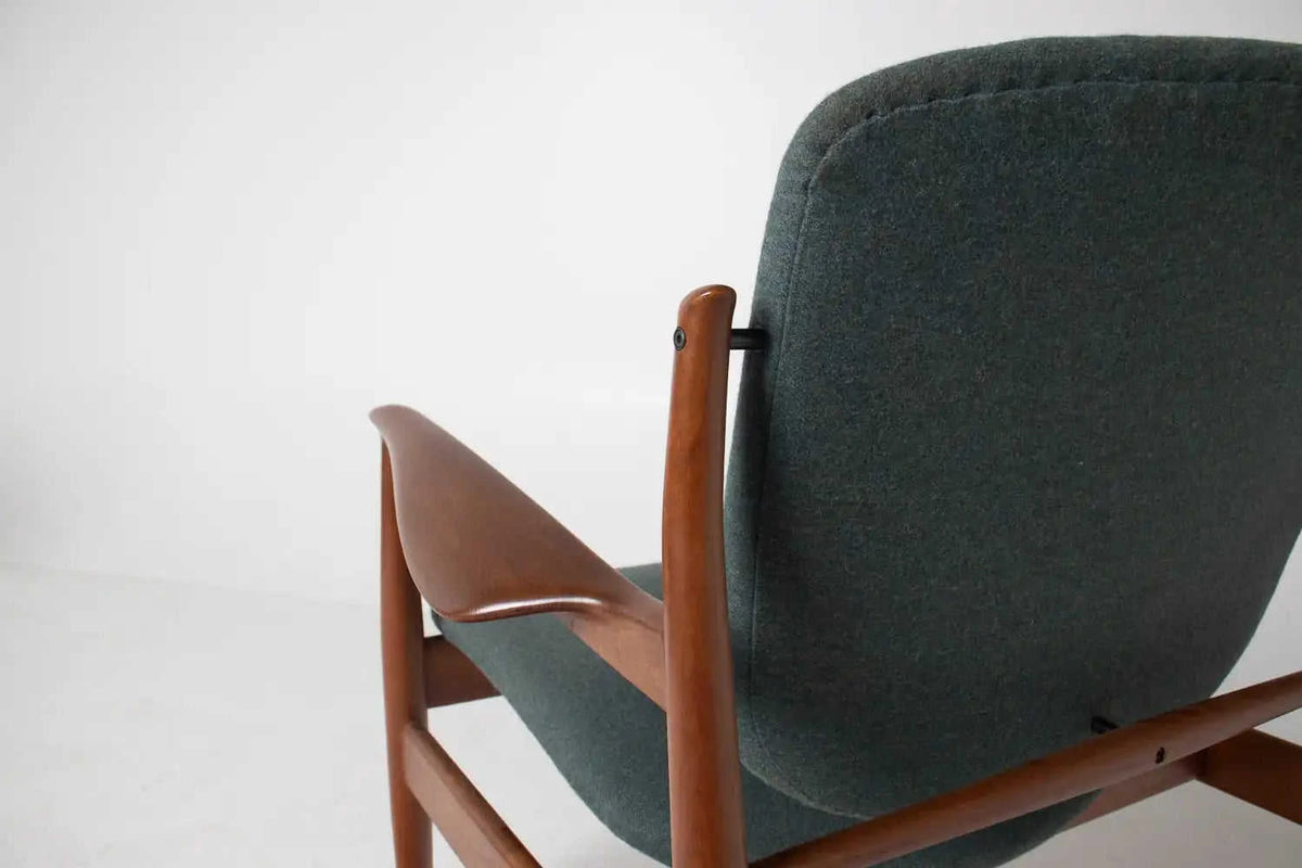 Finn Juhl Model 136 Lounge Chair for France & Son Circa 1950's Eco My Home Designer Chair Hobbs Modern ecomyhome.store United States