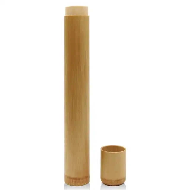 Genkent Bamboo Toothbrush Set with Charcoal Eco My Home Natural Toothbrush ecomyhome.store United States