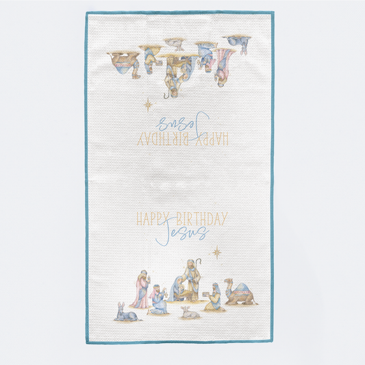 Happy Birthday Jesus Kitchen Towel