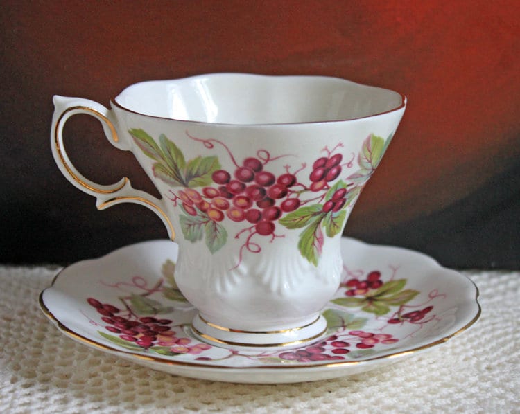 Vintage Royal Albert Bone China Tea Cup and Saucer - Primrose Friendship Series