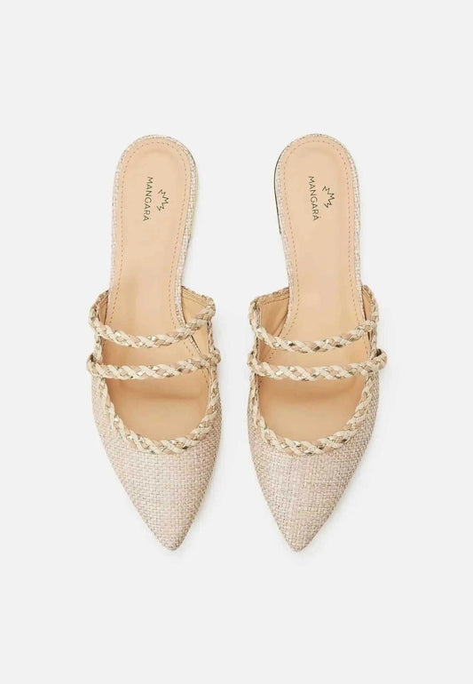 Mangarará Amburana Beige Mules - Eco-Friendly and Sustainable Footwear Eco My Home sandals Salty Season LLC ecomyhome.store United States