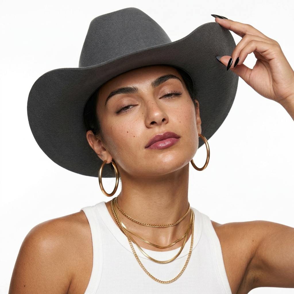 Sovereign Wool Wide Brim Hat