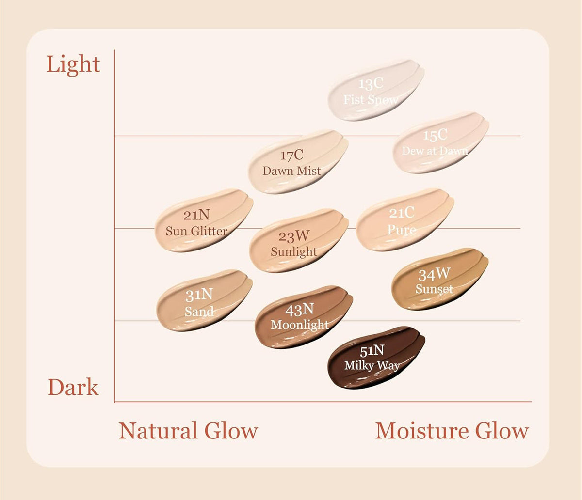 ongredients Skin Barrier Glow Cover Cushion SPF50+ PA++++ 14g (3colors)