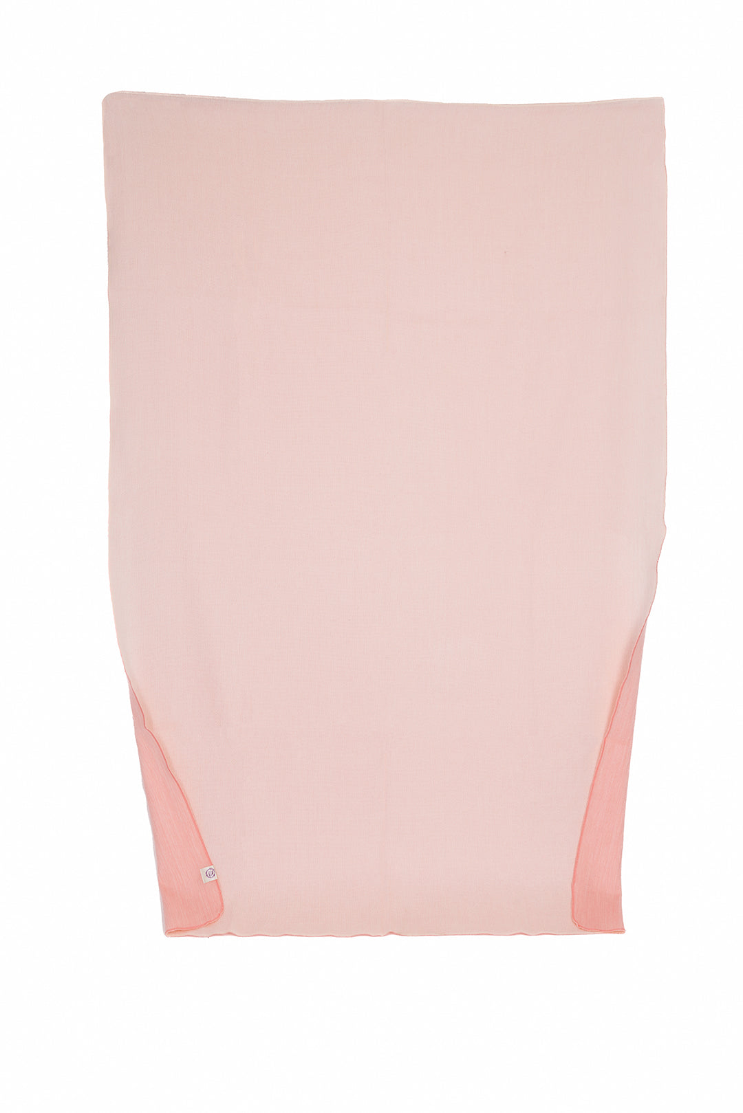 Reversible Handwoven Alpaca Throw Blanket | Pink & White | Kani Collection