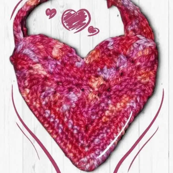 Start at Love Pouch Knit or Crochet Kit Eco My Home Kits Darn Good Yarn ecomyhome.store United States