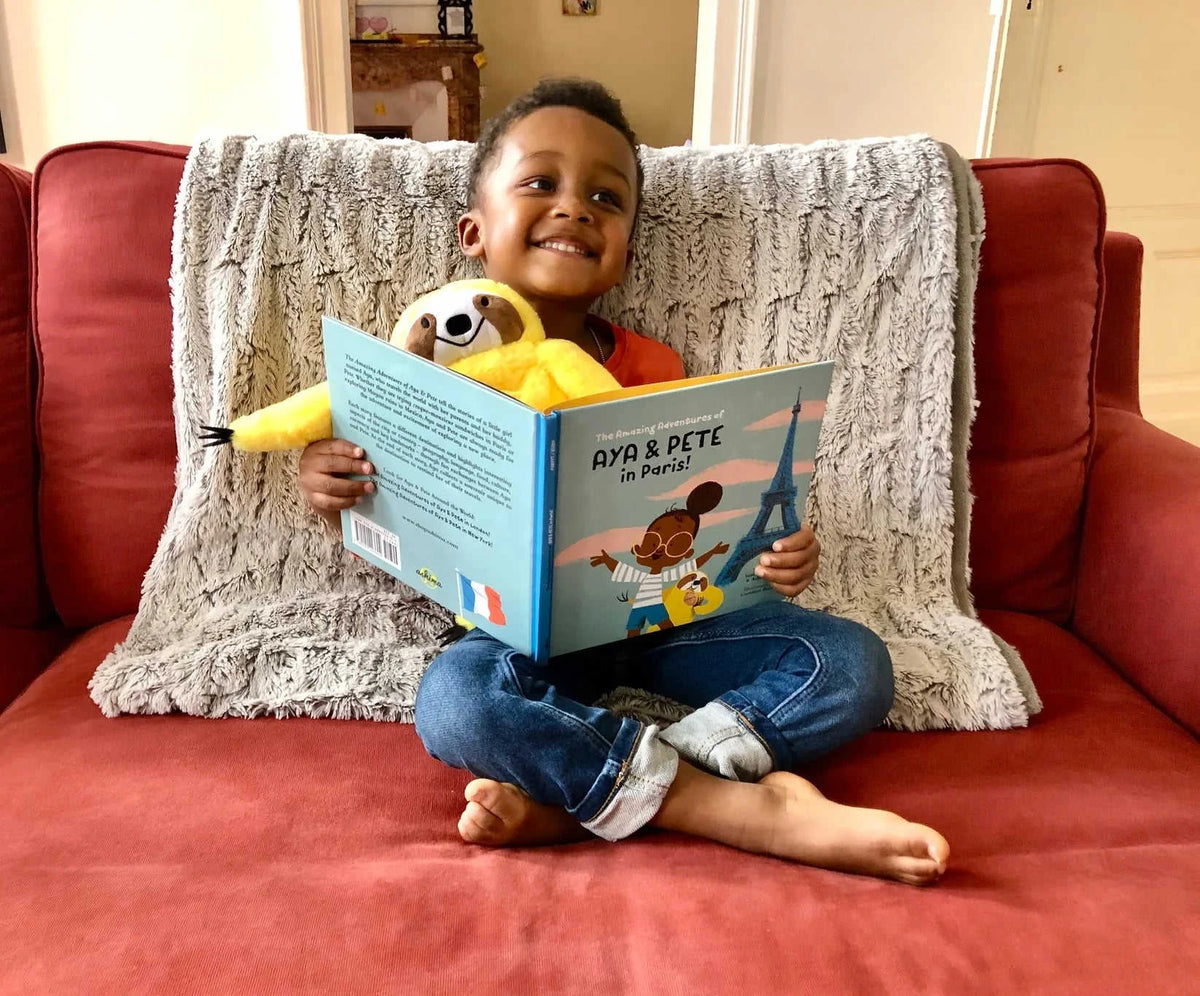 The Amazing Adventures of Aya & Pete in Paris! (Hardcover) Eco My Home Nola Tawk ecomyhome.store United States