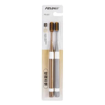 Volcanic Charcoal Eco-Friendly Toothbrush Eco My Home Natural Toothbrush ecomyhome.store United States
