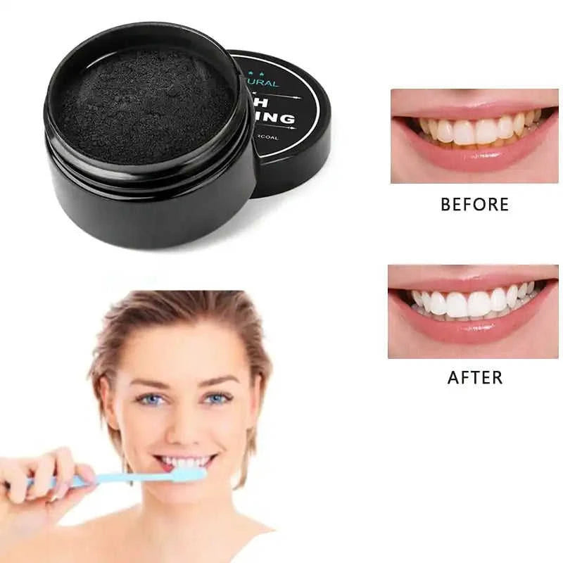 1 PCS Natural Activated Charcoal Teeth Whitener Powder Eco My Home  Natural Toothbrush ecomyhome.store United States