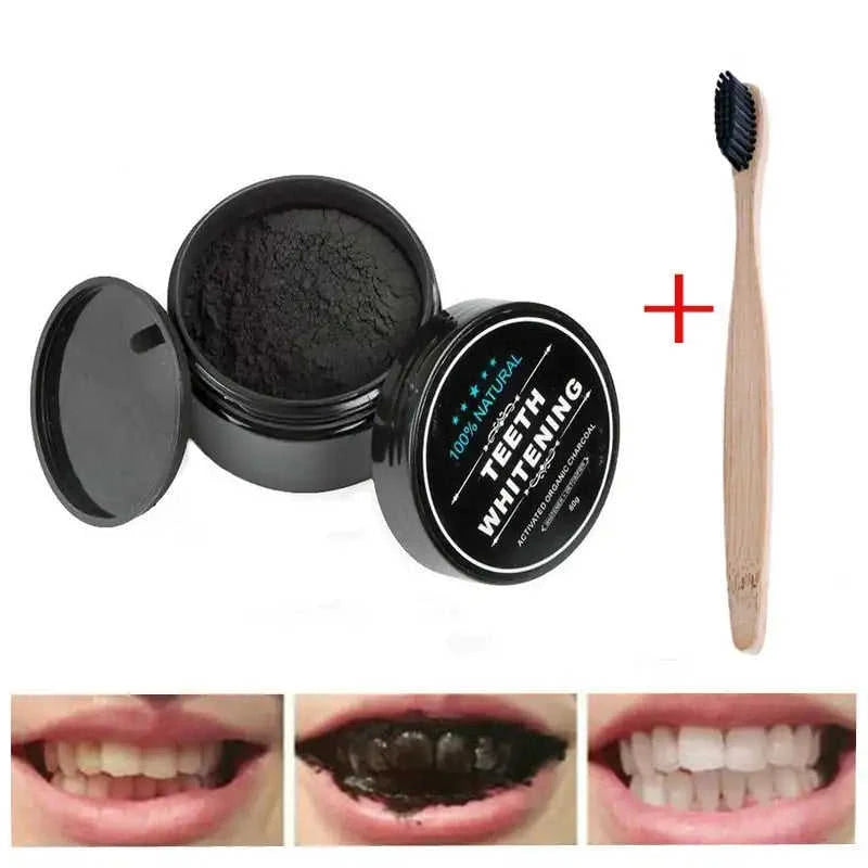 1 PCS Natural Activated Charcoal Teeth Whitener Powder Eco My Home  Natural Toothbrush ecomyhome.store United States