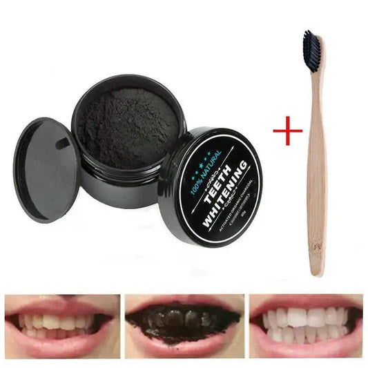 1 PCS Natural Activated Charcoal Teeth Whitener Powder Eco My Home  Natural Toothbrush ecomyhome.store United States