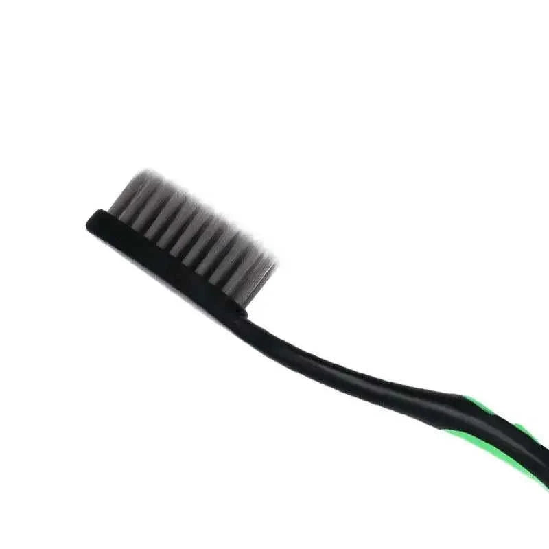 10-Pack Soft Bristle Bamboo Charcoal Toothbrush Set Eco My Home  Natural Toothbrush ecomyhome.store United States