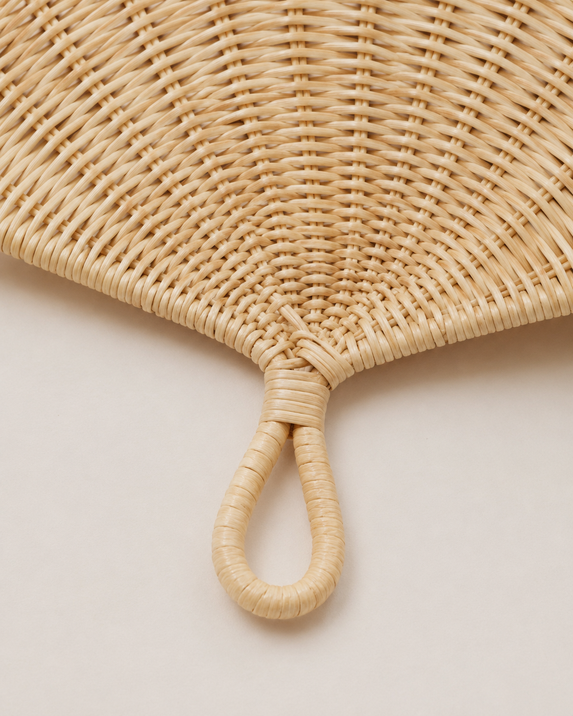 Rattan Woven Fan