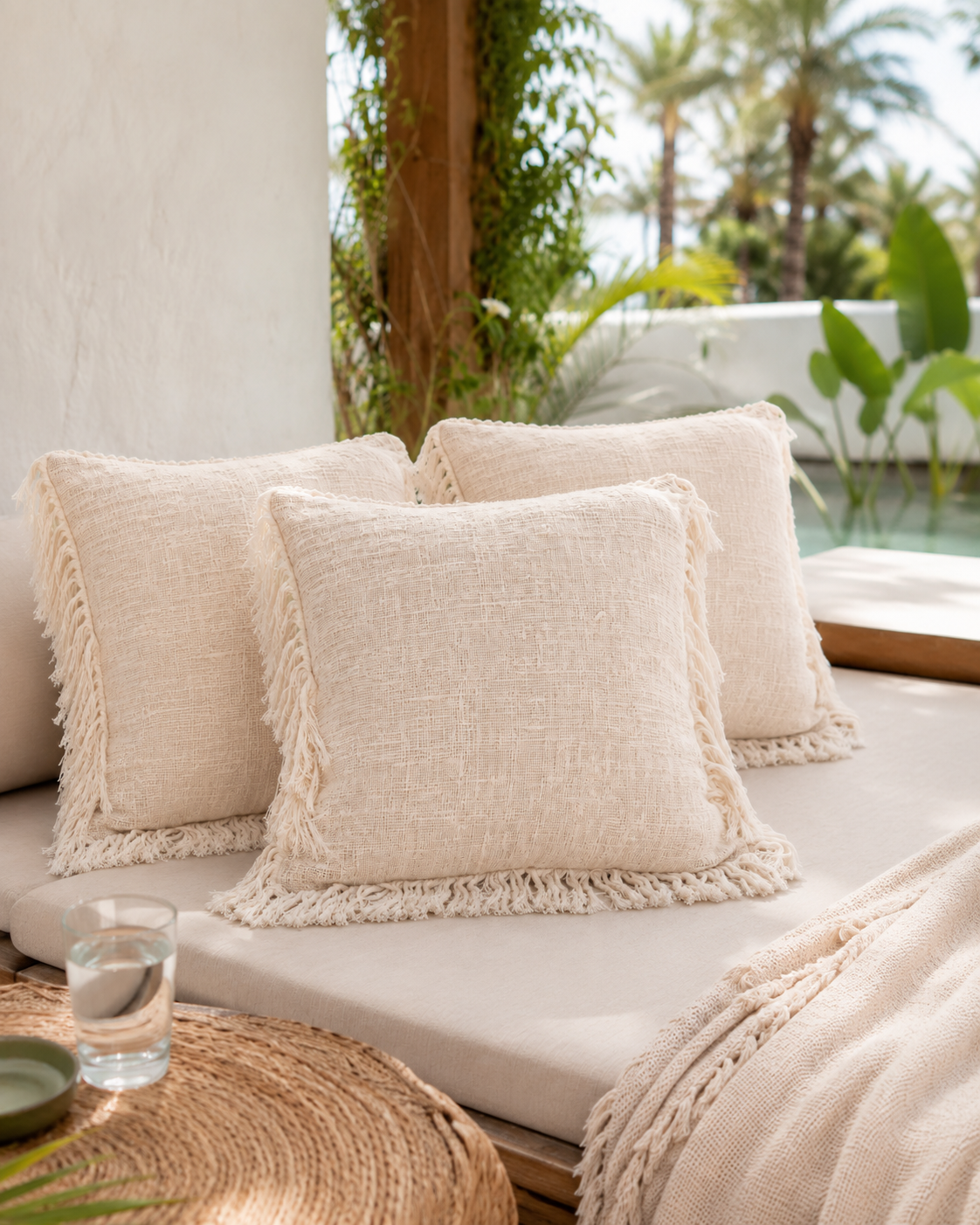 Cotton Throw Pillows