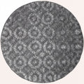 Beaded Placemats - Round Handmade Embroidered Dining Table Decor 14 Inch