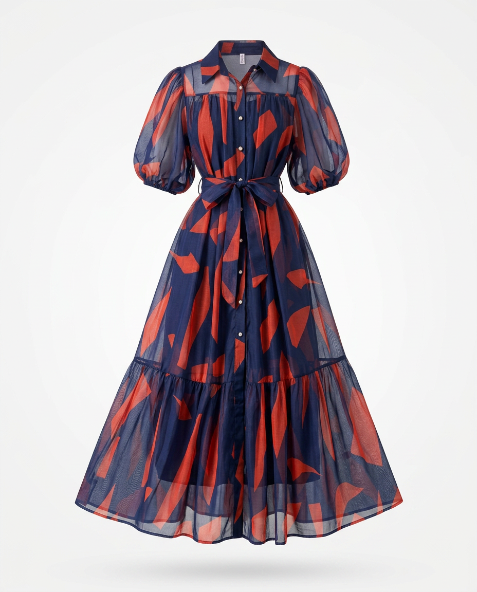 Spirited Printed Boho Sundress