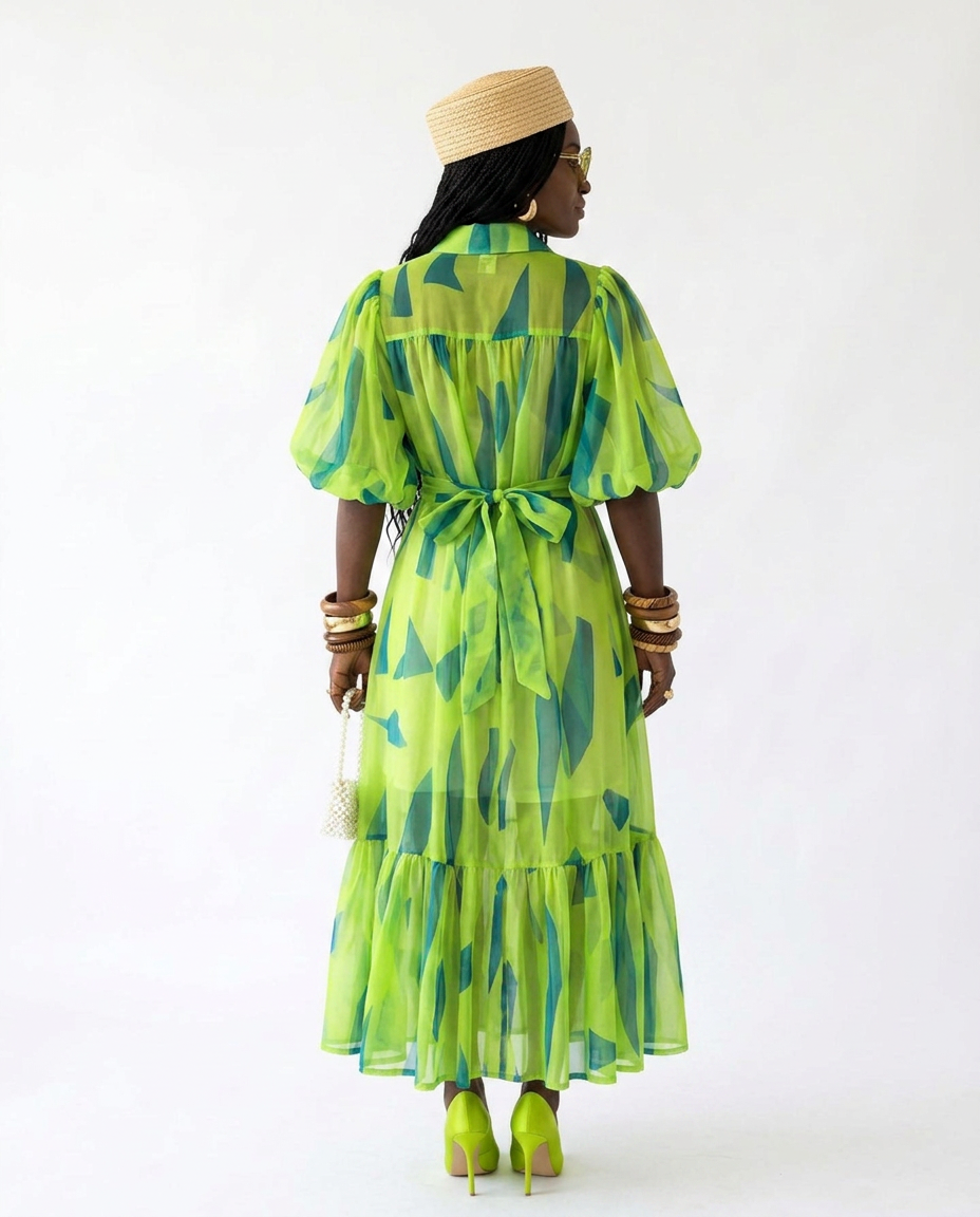 Spirited Printed Boho Sundress