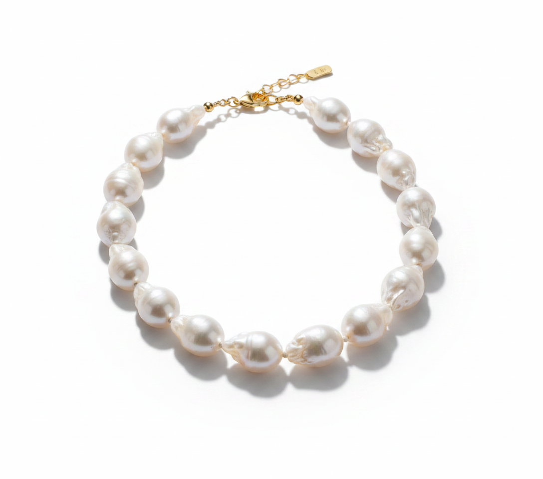 Worthy Baroque Freshwater Pearl Choker