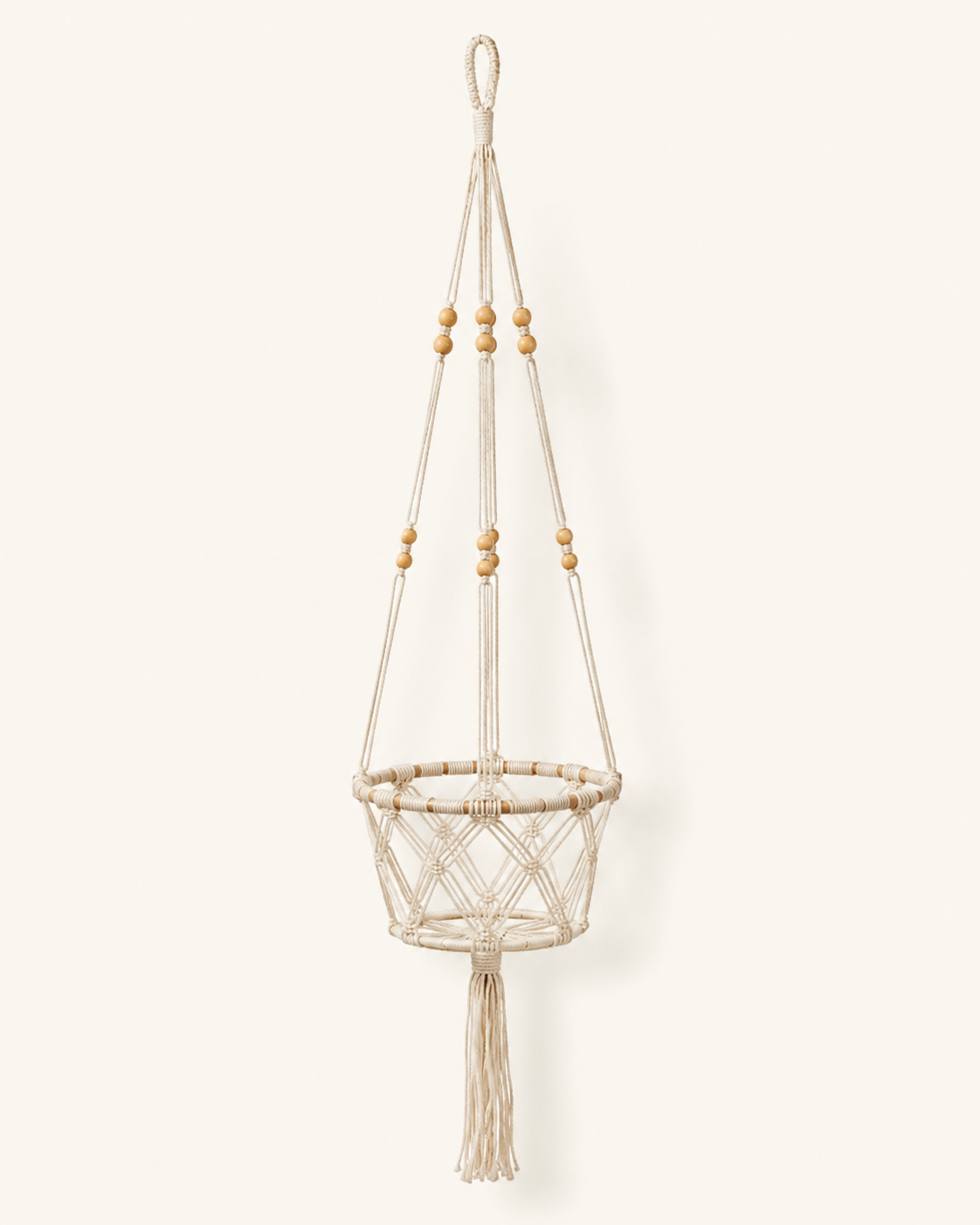 Macrame Cotton Plant Hangers