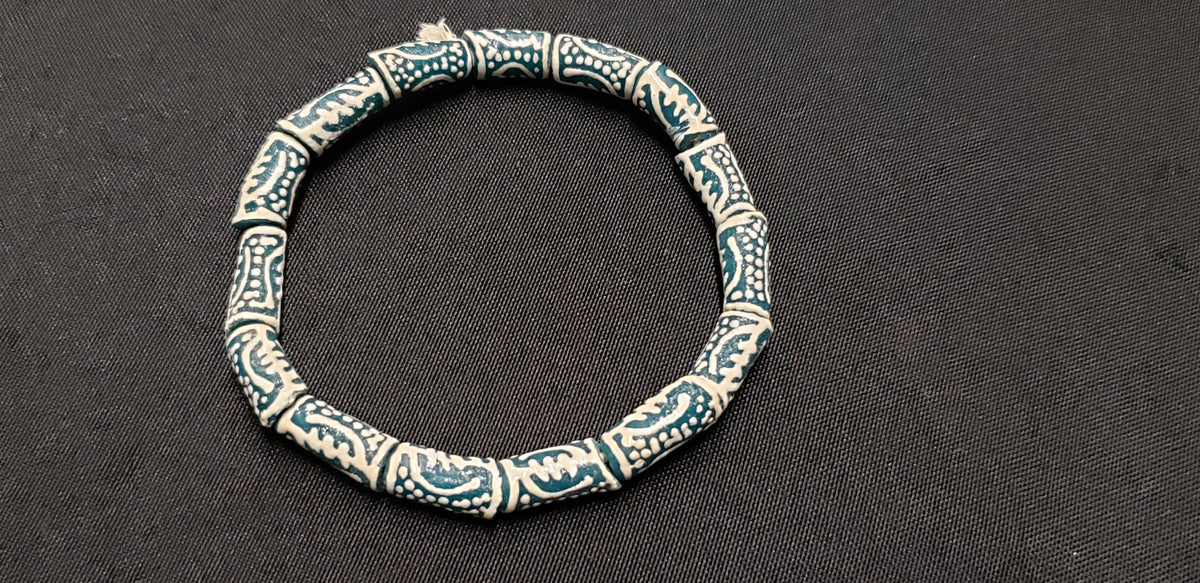 Gye Nyame African Glass Beads - The Divine Connection