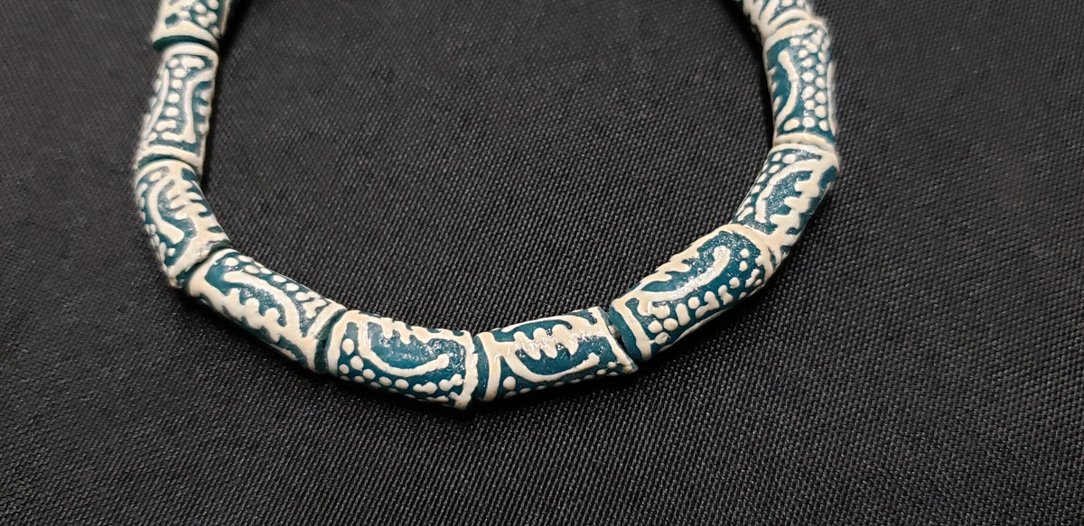 Gye Nyame African Glass Beads - The Divine Connection