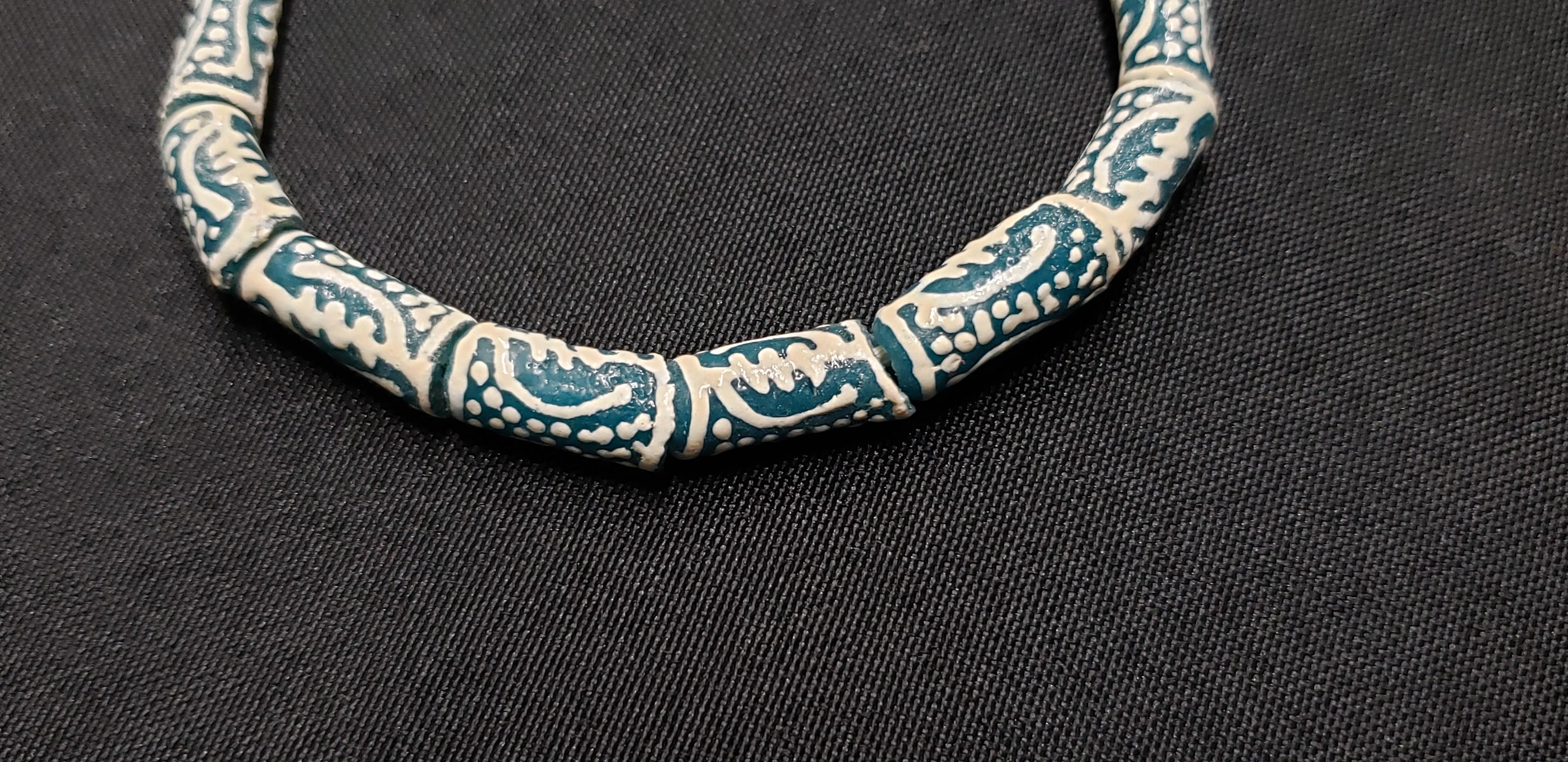 Gye Nyame African Glass Beads - The Divine Connection