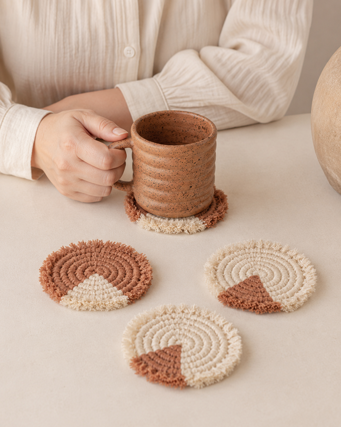 Patterned Coaster Set