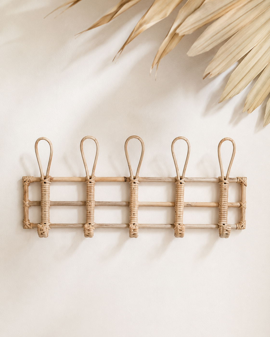 Nusa Rattan Wall Hooks