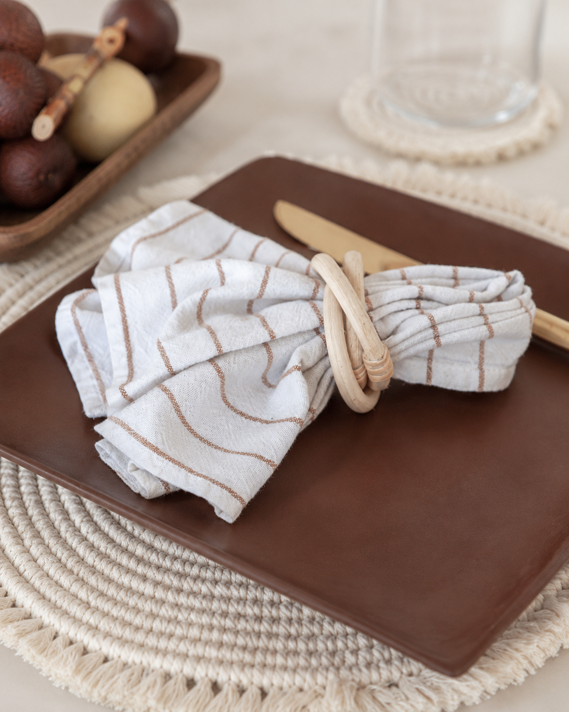 Rattan Napkin Rings