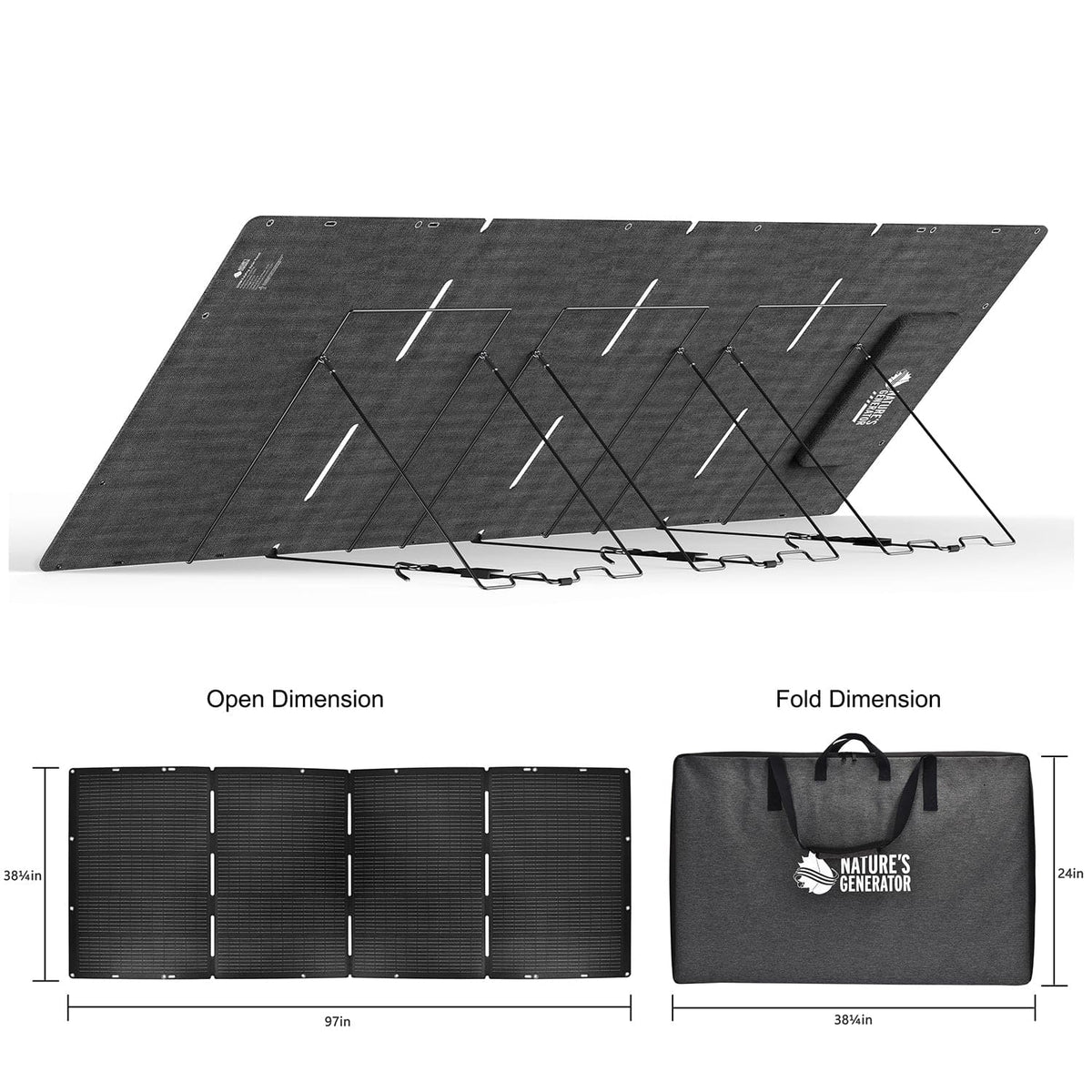 Nature's Generator L6000 Expandable Solar Generator