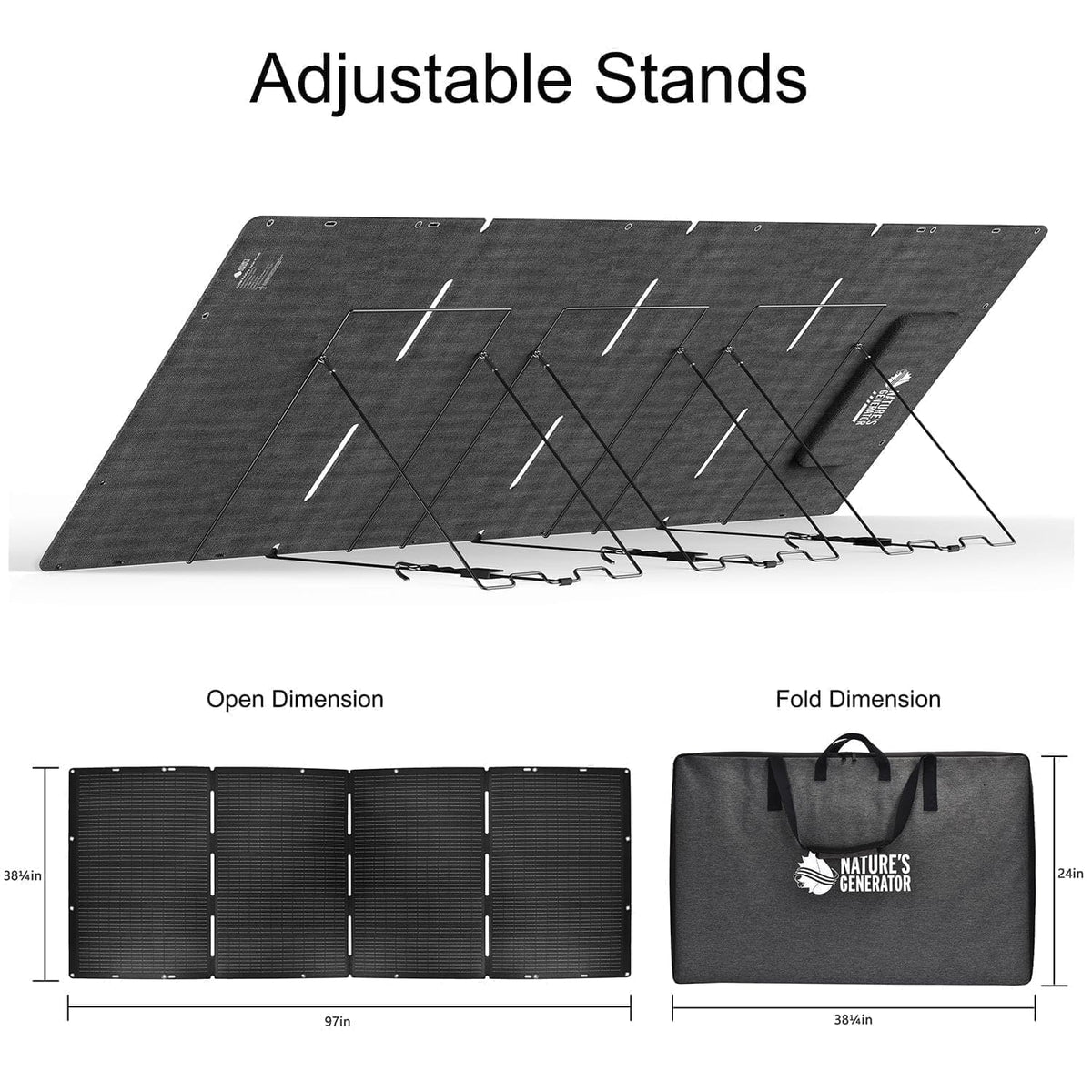 Nature's Generator L3600 Expandable Solar Generator
