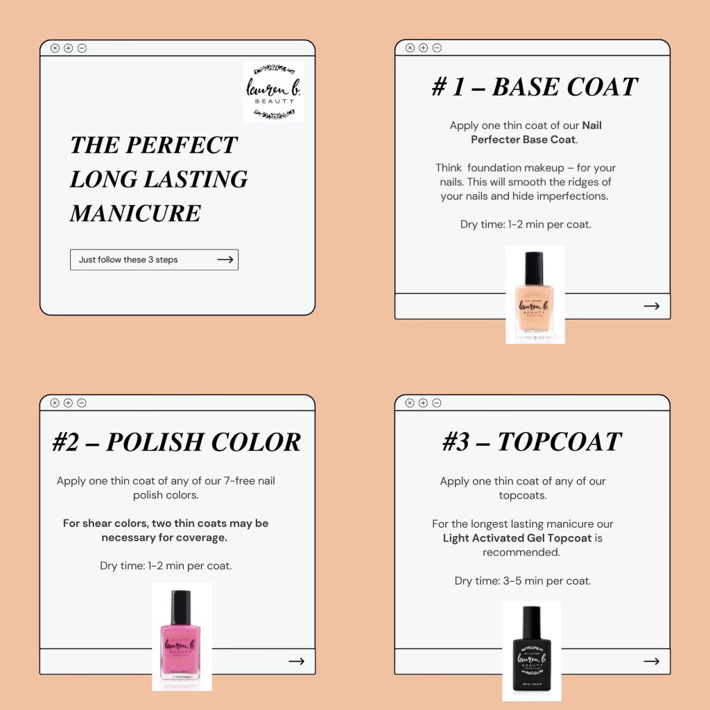 LIGHT ACTIVATED GEL TOPCOAT -7 FREE + VEGAN NAIL POLISH