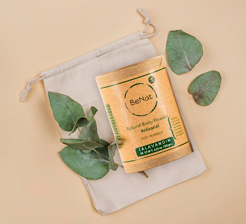Multi-Use All-Natural Body Powder. Eco-Friendly.