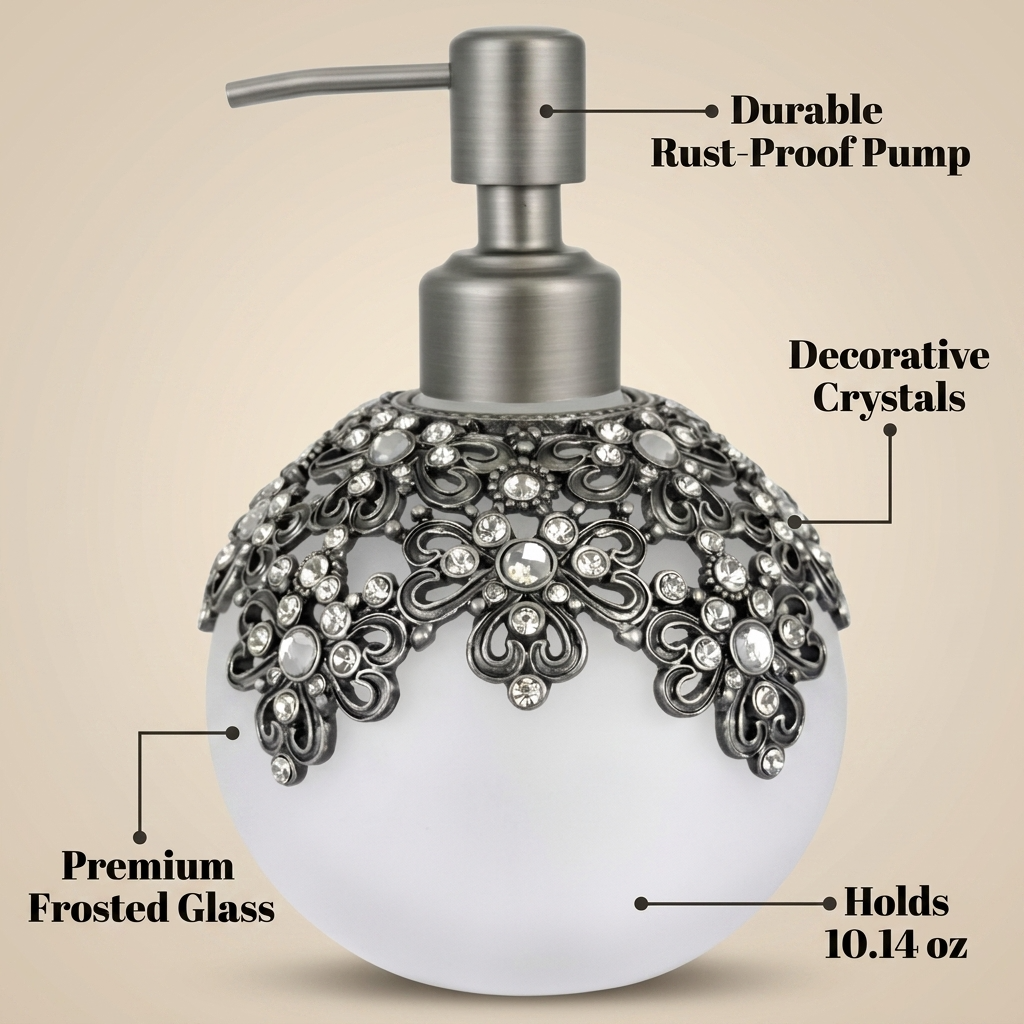 Soap Dispenser – Lavinia Bloom, 12 oz