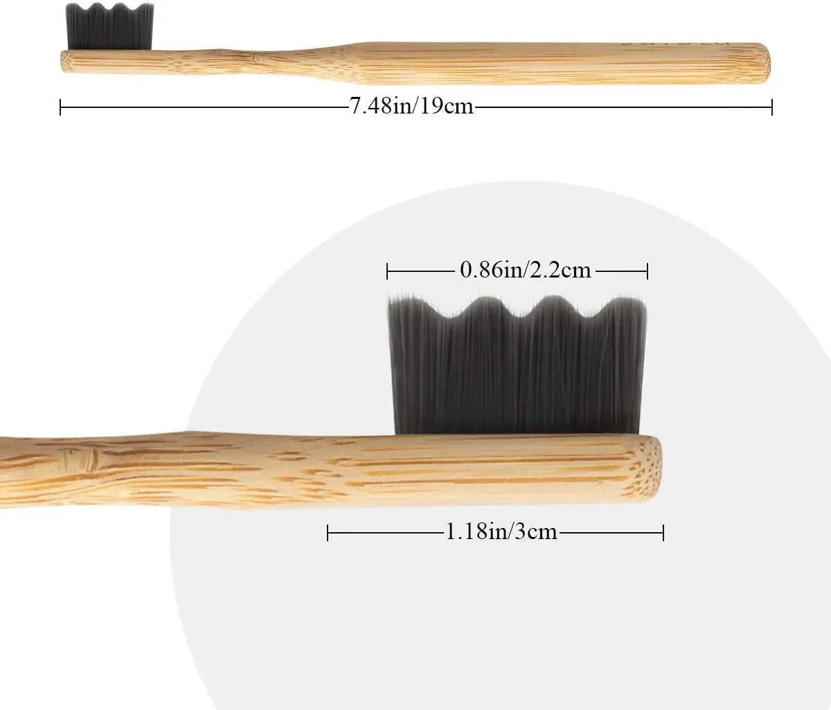 4Pcs Eco-Friendly Bamboo Soft Bristle Toothbrush Set Eco My Home  Natural Toothbrush ecomyhome.store United States