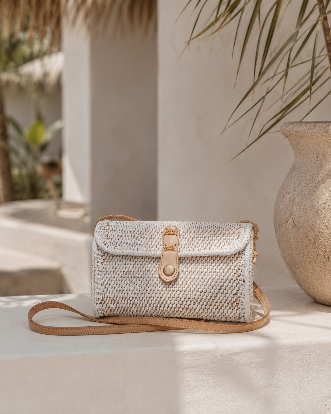 Ulan Rattan Purse